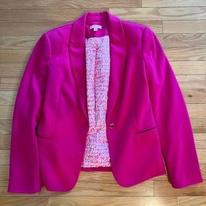 Lilly Pulitzer Pink Blazer, Sz M